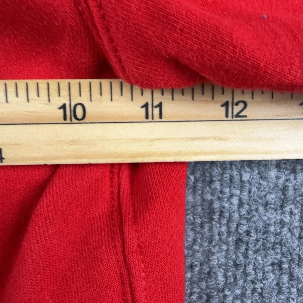 Polo Ralph Lauren Hoodie Sweatshirt Unisex Kids 2T Red Fleece Full Zip Pony Logo